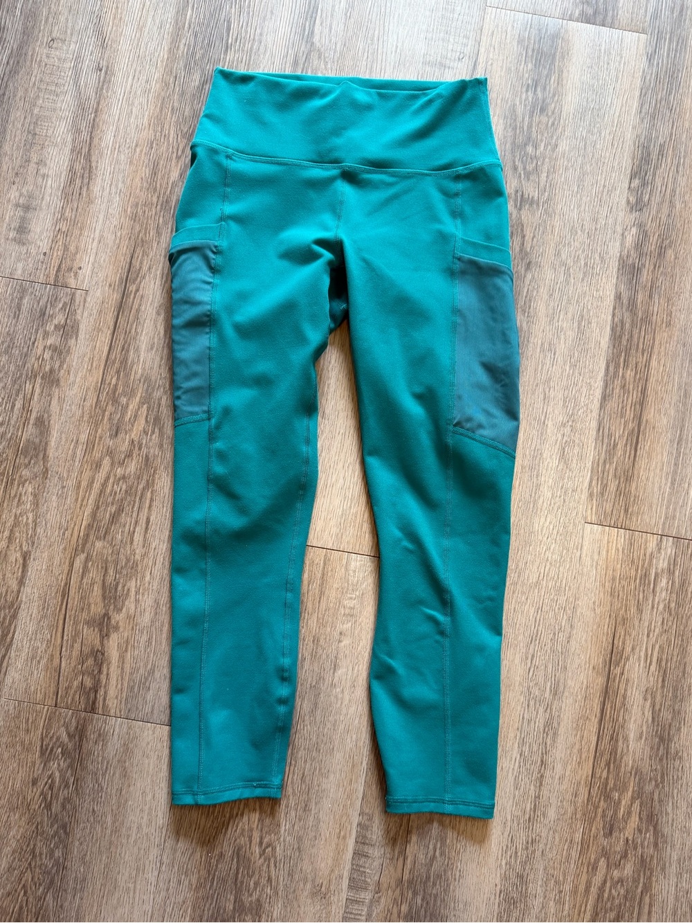 Fabletics Power Hold Turquoise Leggings XS